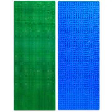 Lego and Duplo green baseplates