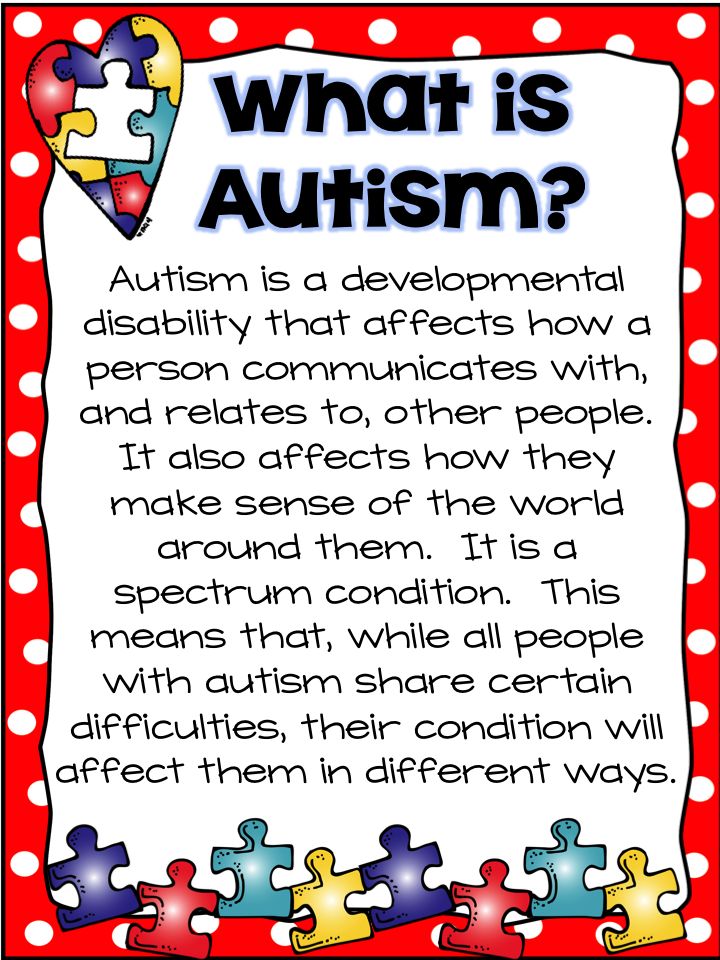 What is autism spectrum disorder, Nilo